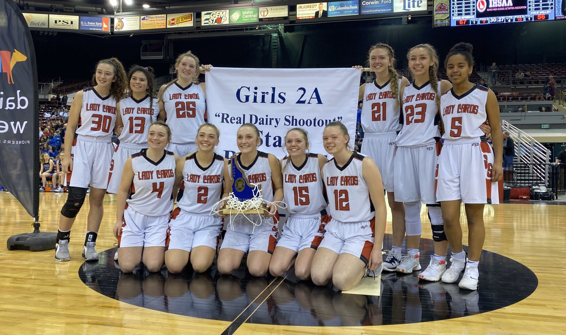 Soda Springs girls banner